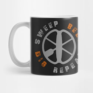 Detectorists Sweep Dig Repeat mk2 by Eye Voodoo Mug